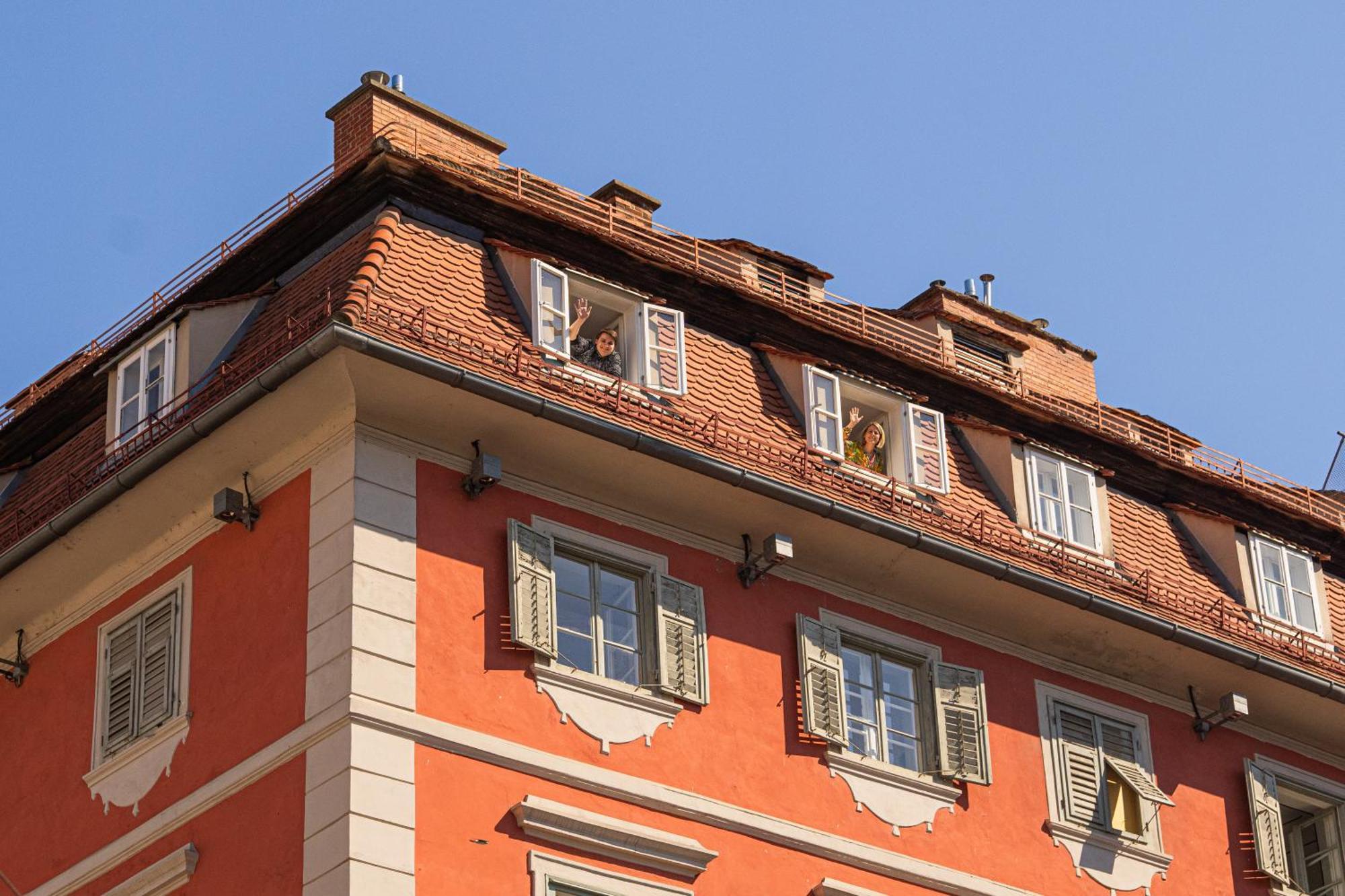 Luxus Apartment Innenstadt Graz Extérieur photo