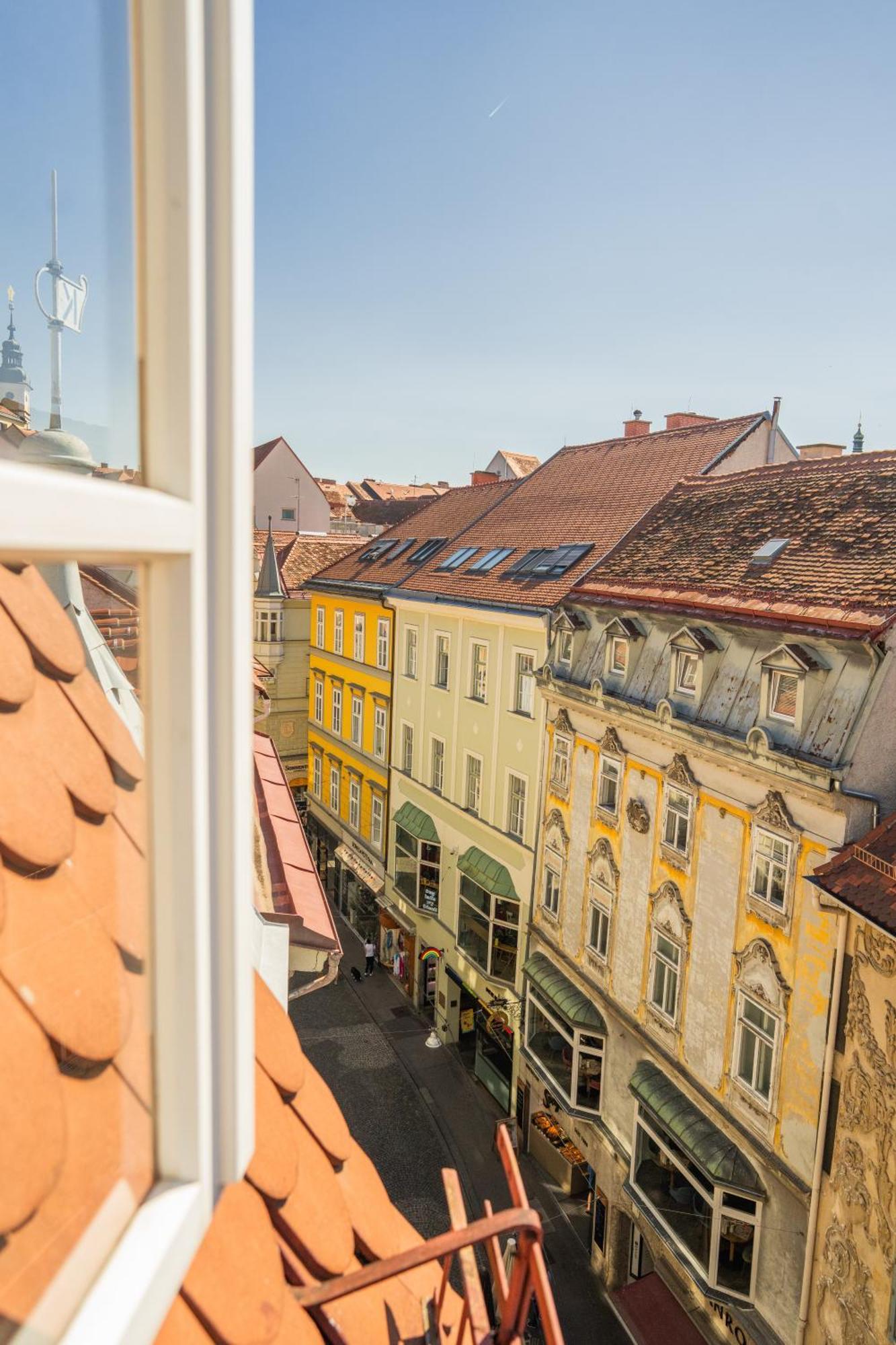 Luxus Apartment Innenstadt Graz Extérieur photo